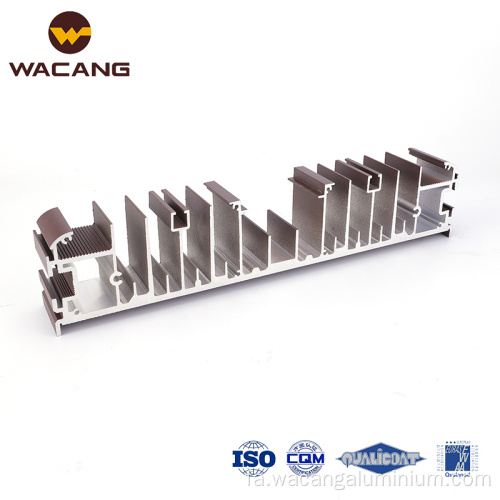 صنعت آلومینیوم نقره ای خطی خطی V-Slot Extruded